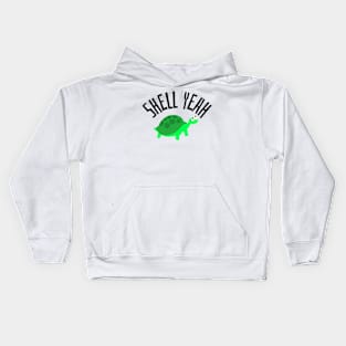 shell yeah Kids Hoodie